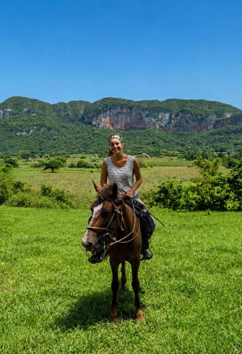 Britt on location